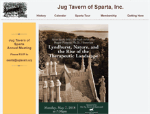 Tablet Screenshot of jugtavern.org